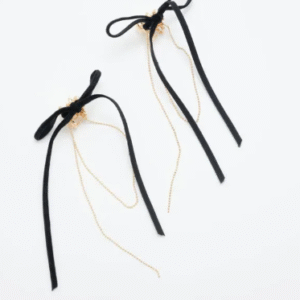 金屬蝴蝶結絲帶髮夾仔